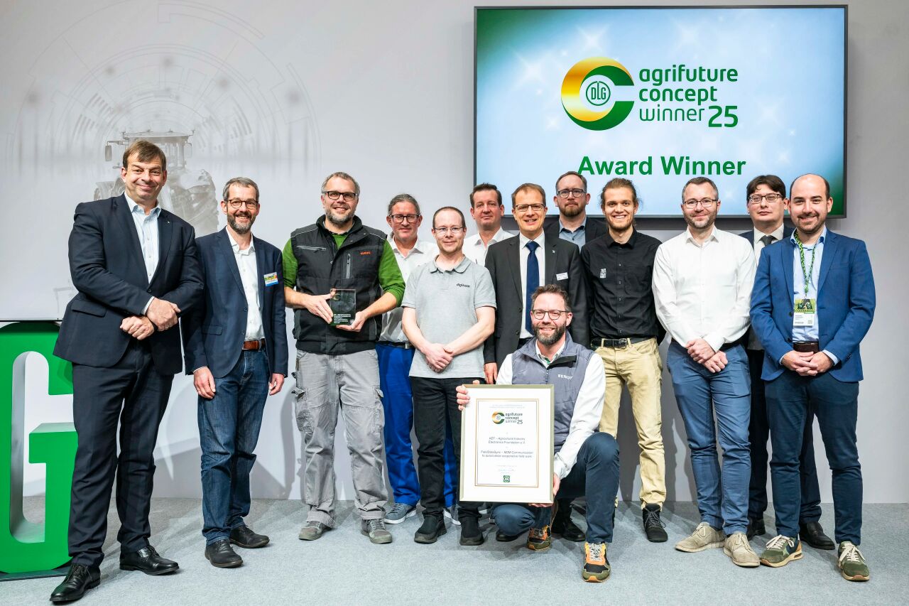 CLAAS推动跨品牌农机互联新突破——FieldDataSync 荣获 DLG 2025 创新概念奖