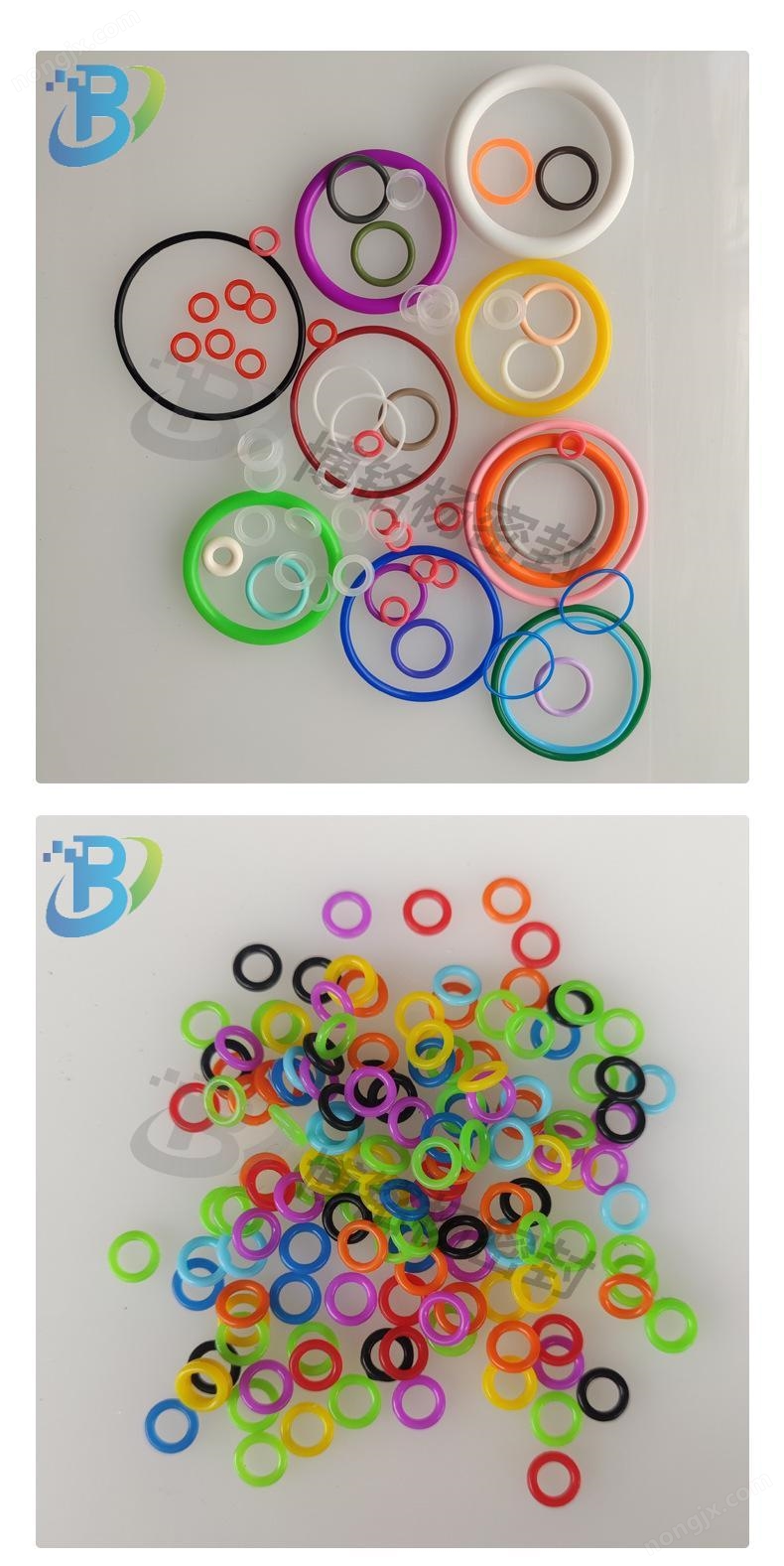 TPU/PU聚氨脂米黄色/透明/本色橡胶密封圈